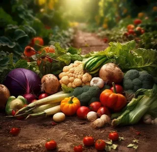 有机蔬菜图片