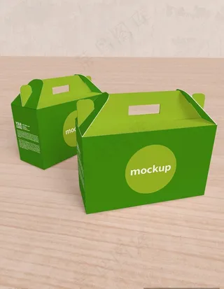 礼品盒样机图片