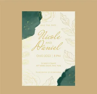 婚礼邀请函生日开业迎宾水牌海报图片