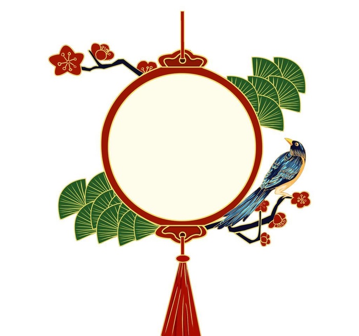 国潮边框图片(2000x2000)psd模版下载