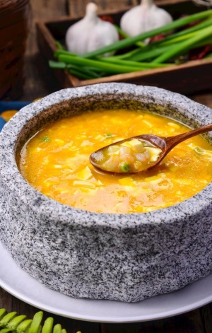 蟹黄豆腐图片