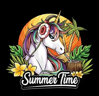 卡通独角兽图片