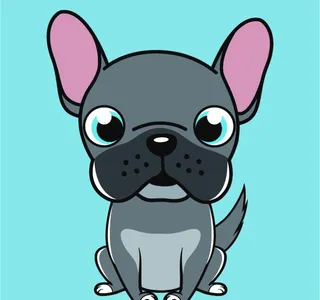 狗狗矢量素材插画图片