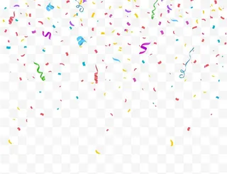 矢量彩屑彩带图片