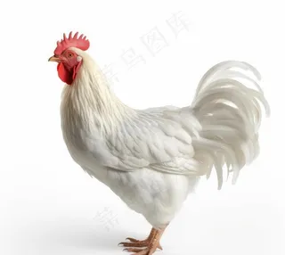 白羽鸡图片