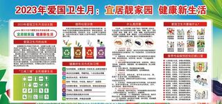 第35个爱国卫生月宣传图片