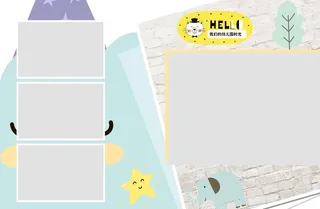 幼儿园毕业纪念册图片