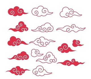 中式云纹图片