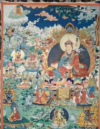 莲花生大师图片