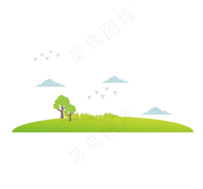 卡通插画图片ai矢量模版下载