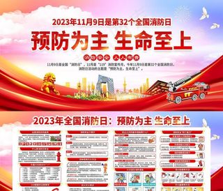 2023年全国消防日 安全生产图片