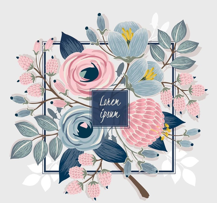 花卉森系封面图片