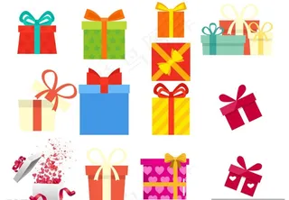 礼物素材图片