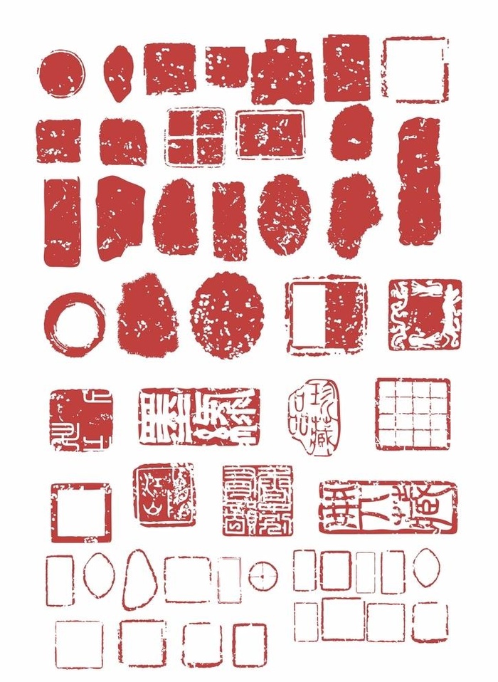 古典印章图片cdr矢量模版下载