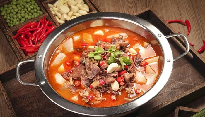 羊肉火锅图片
