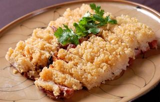 香煎糯米鸭图片