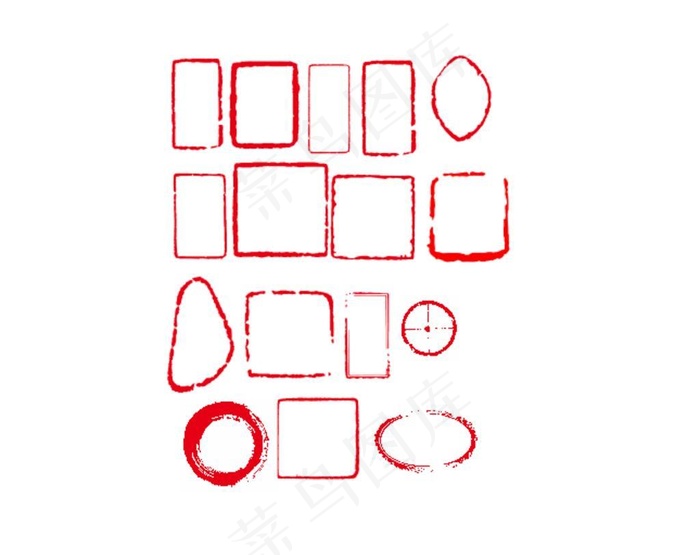 古典印章素材图片