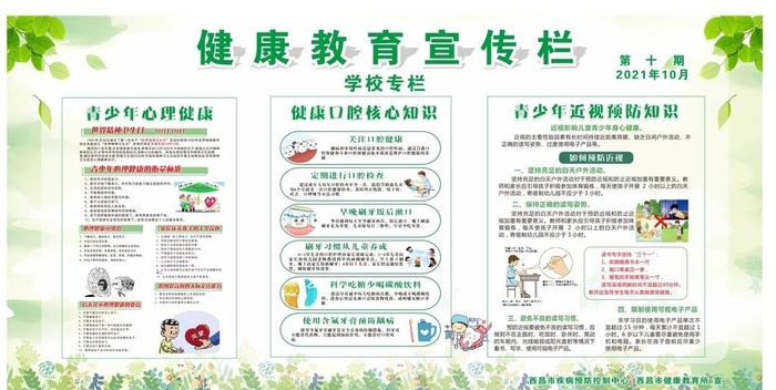 学校教育宣传栏图片