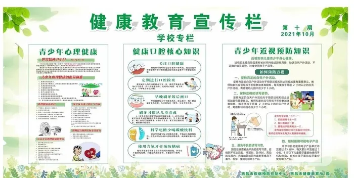学校教育宣传栏图片