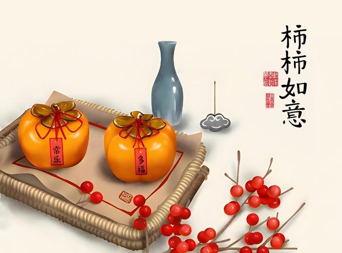 柿柿如意图片