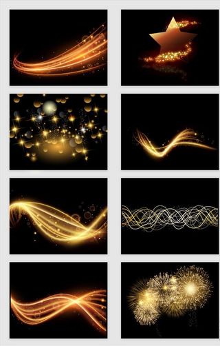 金色光效图片