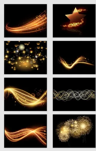 金色光效图片