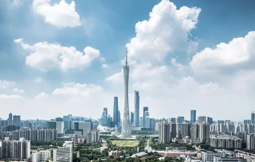 广州塔双子塔图片