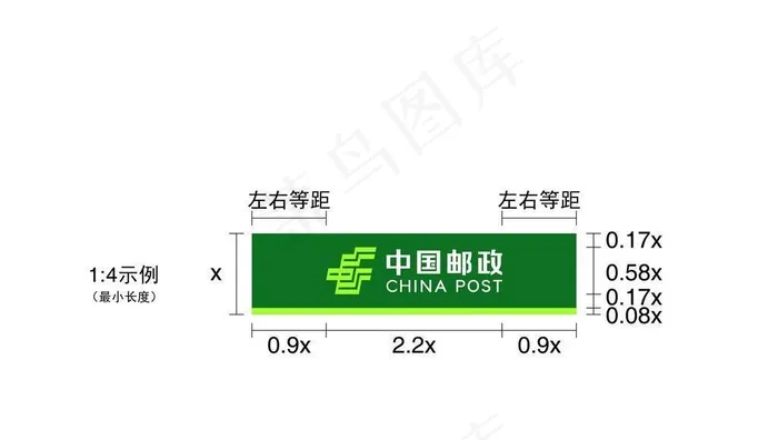 中国邮政新版LOGO图片ai矢量模版下载