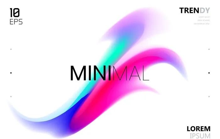 矢量炫光颜色图片ai矢量模版下载