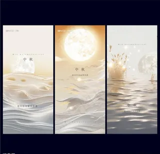 中秋海报图片
