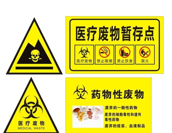 医疗废物图片cdr矢量模版下载