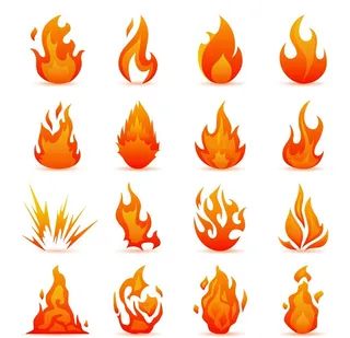 火焰矢量合集图片