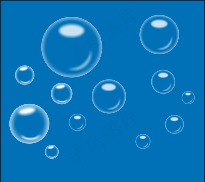 气泡图片cdr矢量模版下载