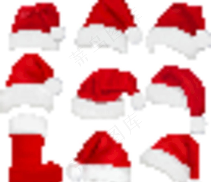 圣诞帽 圣诞鞋 圣诞图片