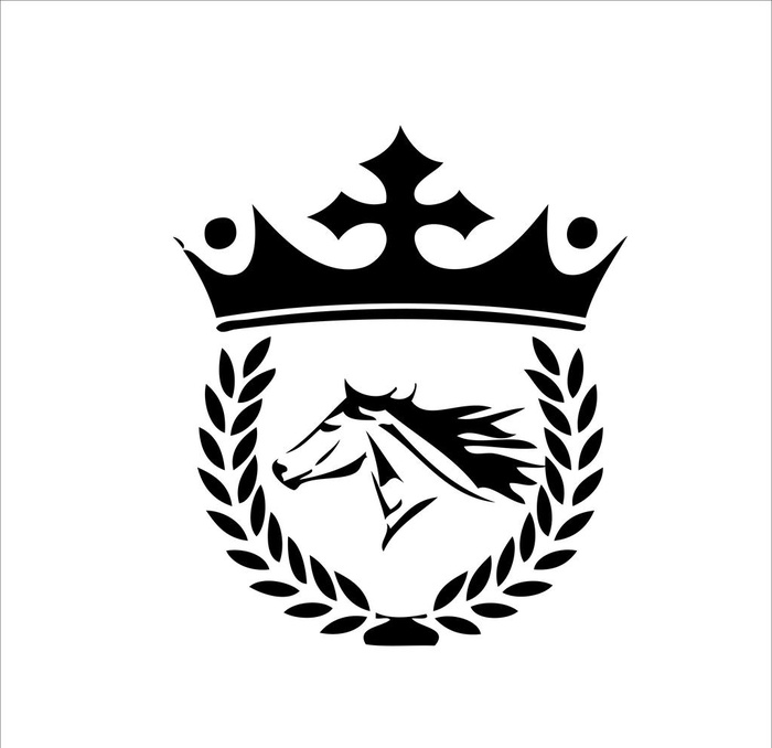 圣马皇冠欧美时尚logo设计图片ai矢量模版下载