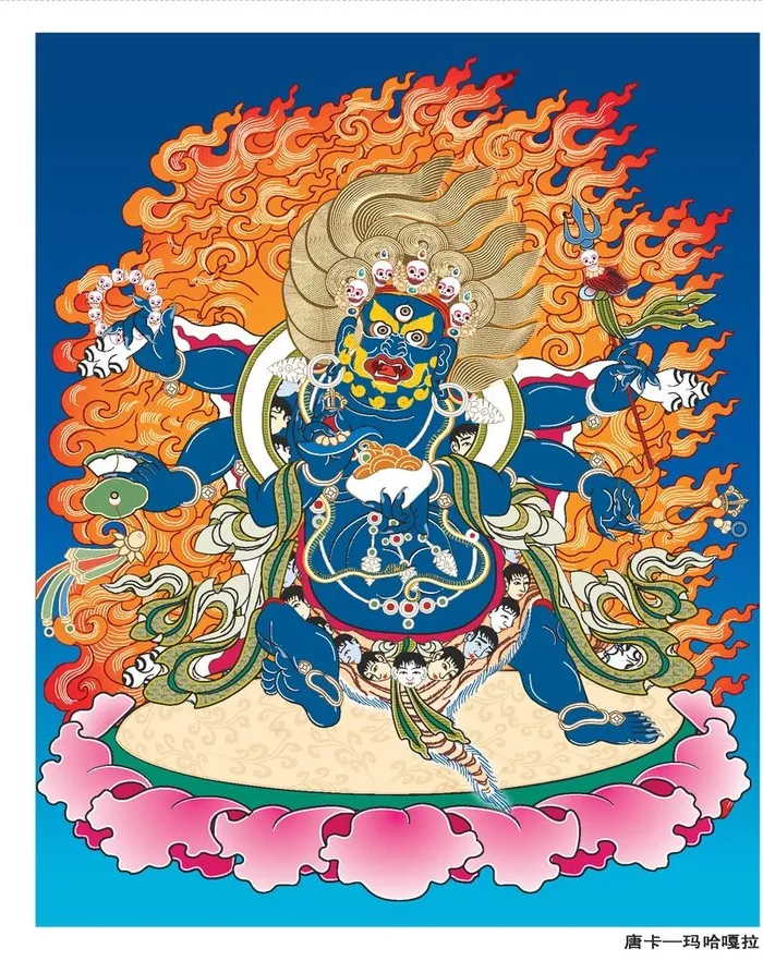 玛哈嘎拉图片ai矢量模版下载