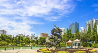 曲靖龙潭公园景观图片