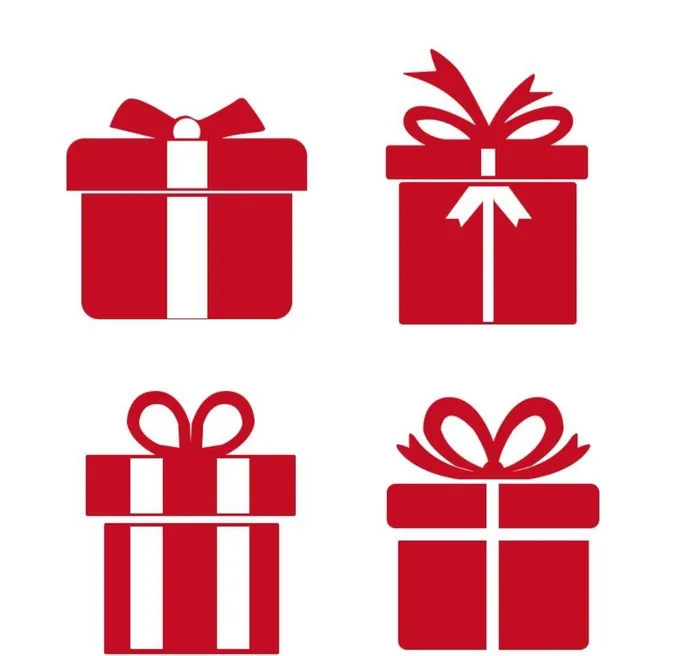 礼盒矢量元素图片(800x800)psd模版下载