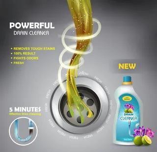 厨房清洁剂图片