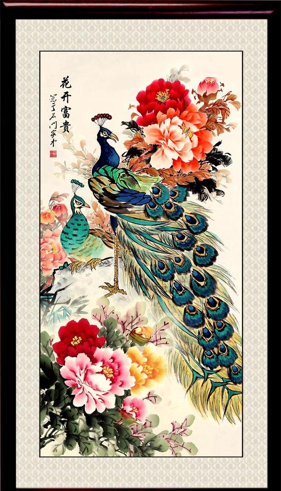 花开富贵图片