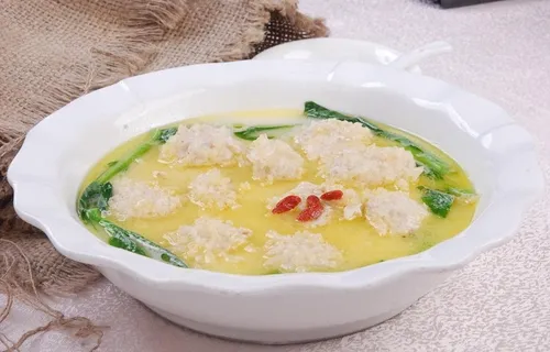 鸡汁烩宴球图片