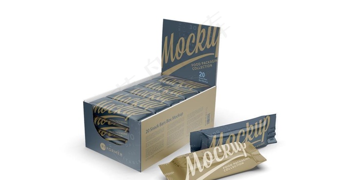 巧克力包装袋样机图片