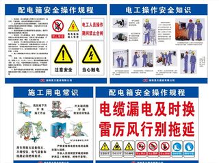 配电箱围栏海报图片