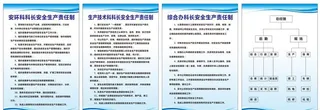 安全生产制度牌图片