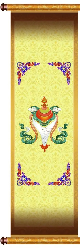 藏式吉祥八宝图片