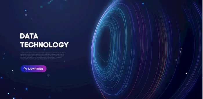 科技KV图片ai矢量模版下载