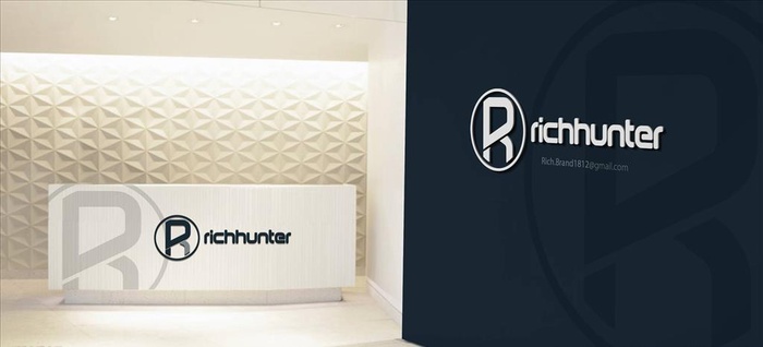 形象墙样机图片