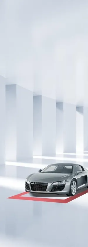 车位价值点海报图片