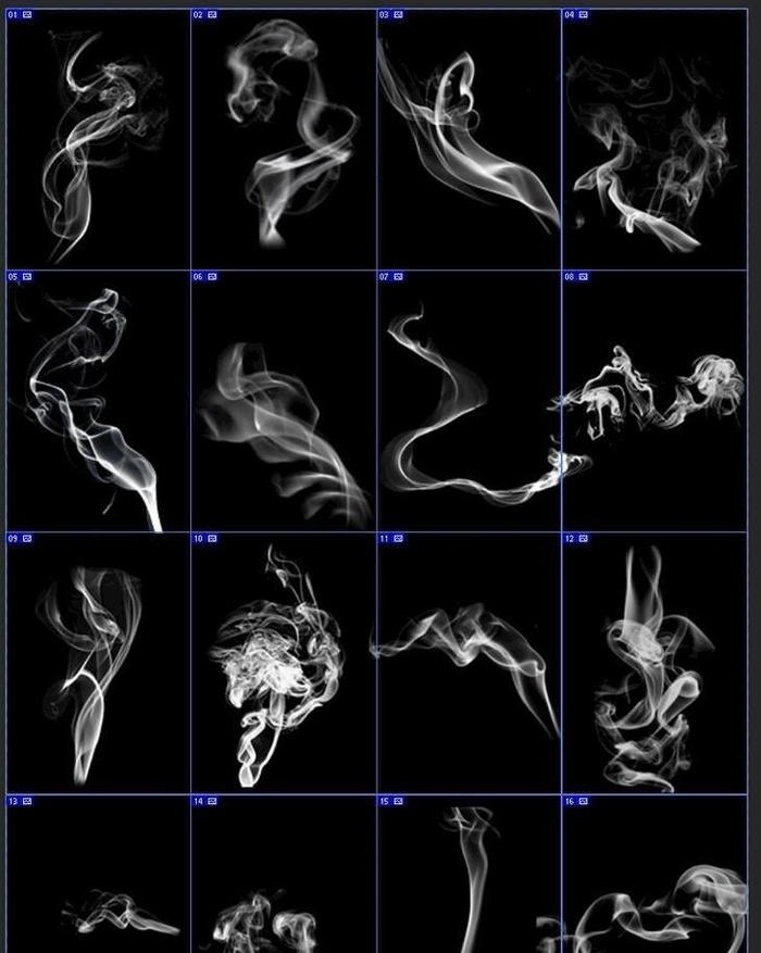 烟雾素材图片