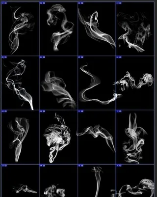 烟雾素材图片